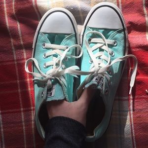 Tiffany blue converse